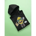 thumbnail image 3 of Cartoon Lemon Character Design Hoodie Men -Image by Shutterstock, Male Large, 3 of 4