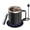 black, variant on Self-Heating Coffee Mug - 12oz USB Electric Heated Mug Heat 131-149℉ Smart Warming Travel Mug Double Layer Food Grade Cup Warmer