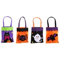 thumbnail image 3 of Bearachild Bolsa de dulces de Halloween Paquete multiusos Bolsas Suministros para fiestas en el hogar Accesorios DIY Pequeños regalos Bolsas de embalaje Kits de decoración para fiestas Violeta Bearachild HA068066-01, 3 of 6