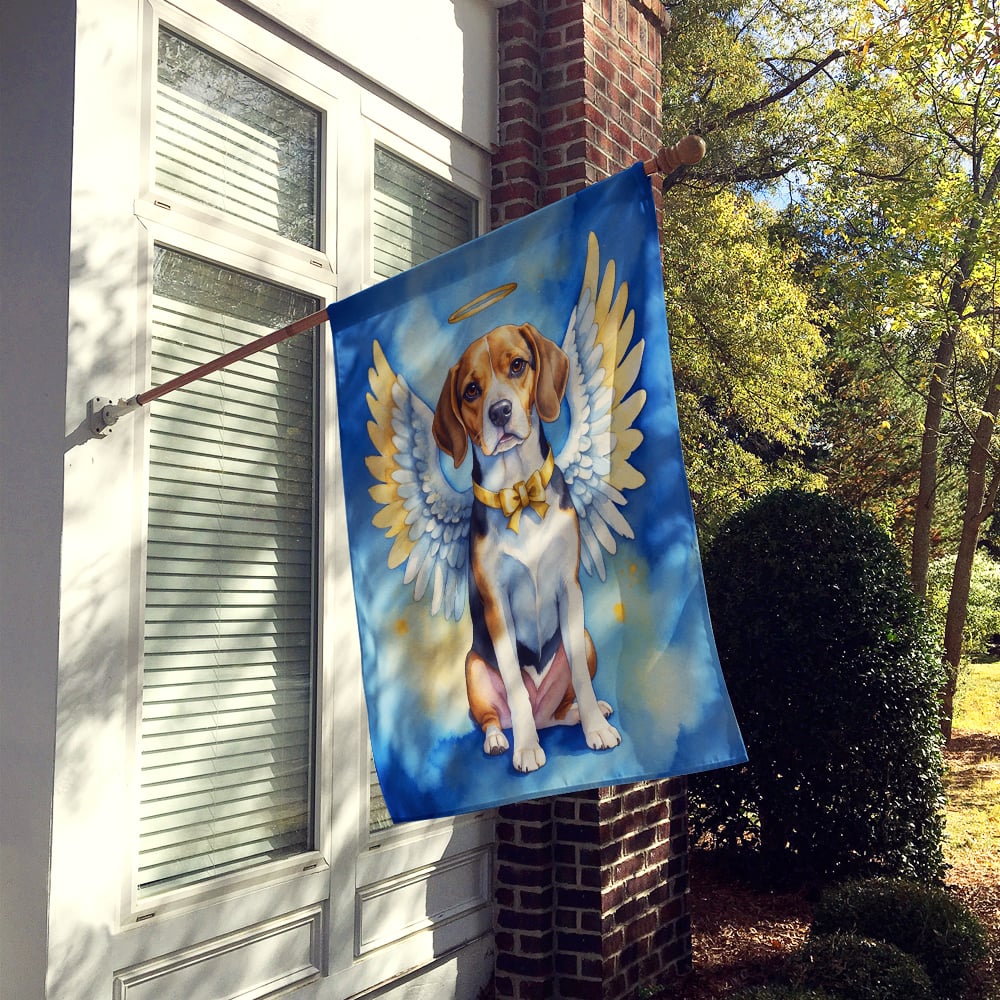 Beagle My Angel House Flag 28 in x 40 in