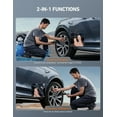 thumbnail image 5 of AstroAI Digital Tire Inflator Gauge 250 PSI with Heavy Duty Air Chuck White, 5 of 6