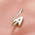 thumbnail image 6 of Jiaroswwei Nose Ring Letter A U Shape Women Simple Electroplating Nose Cuff for Party, 6 of 8