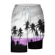 thumbnail image 5 of Pantalones Cortos para Hombre Cintura Elástica con Bolsillos, Forro de Impresión de Moda Casual para la Playa, Al Aire Libre Y el Uso Diario, 5 of 6