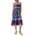 thumbnail image 1 of Gupgi Robe Débardeur Florale pour Femmes Bretelles Spaghetti Robes Évasées Sans Manches Taille Haute Robe Longue Fluide Robe de Plage, 1 of 8