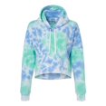 thumbnail image 4 of J America 8853JA Ladies Triblend Cropped Hooded Sweatshirt, 4 of 5