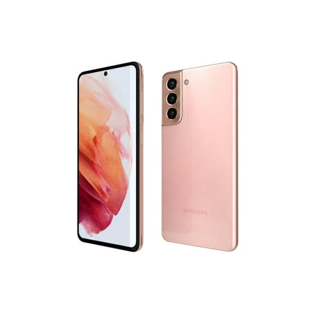 SAMSUNG Galaxy S21 5G G991U 128GB, Pink Unlocked Smartphone - Good Condition (Used)