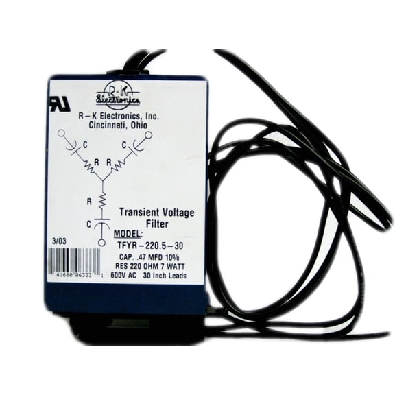 TFYR-220.5-30 TRANS FILTR 240VAC 3 0.47MFD 220