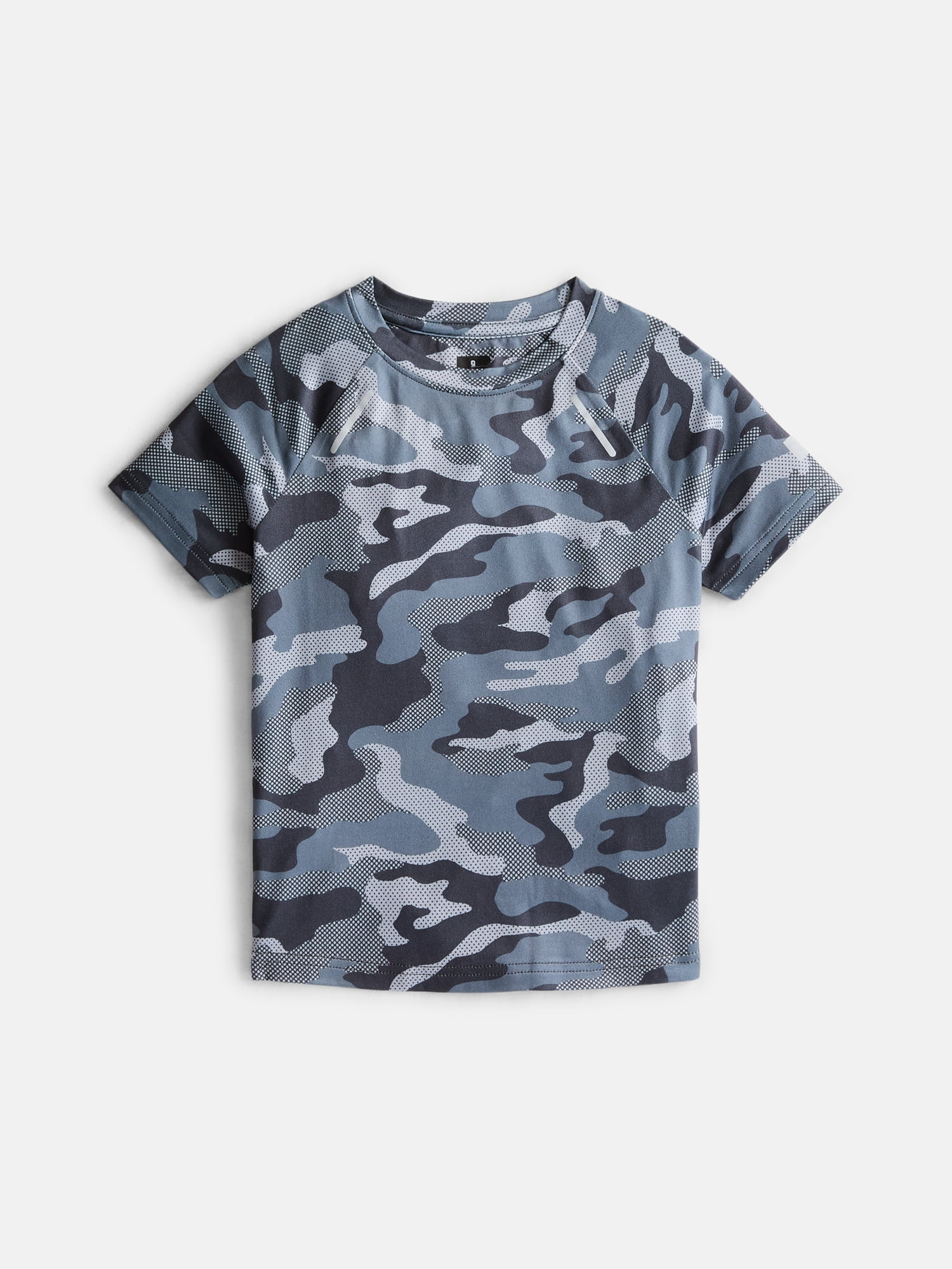 Russell Athletic Boys Runner Tech Tees with Short Sleeves, 4-Pack, Sizes 4-18 & Husky