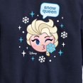 thumbnail image 3 of Disney Emoji - Snow Queen - Toddler And Youth Crewneck Fleece Sweatshirt, 3 of 5