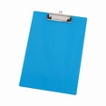 thumbnail image 1 of Plastic File Clipboard - 9"x6", Stainless Steel Clip & Portable - Sturdy Writing Surface for Office/School, 1 of 1