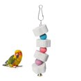 thumbnail image 4 of Multi-Colored Birdcage Toy with Cinerite Stone String for Parrots and Large Cages 12.5 inches, 4 of 4
