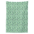 thumbnail image 3 of Ambesonne Northwoods Tablecloth Rectangular Table Cover, Green Silhouettes, 60"x84", Dark Green Pale Blue, 3 of 4