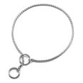 thumbnail image 1 of Collar De Perro Con Cadena De Serpiente De Acero Inoxidable, 1 of 7