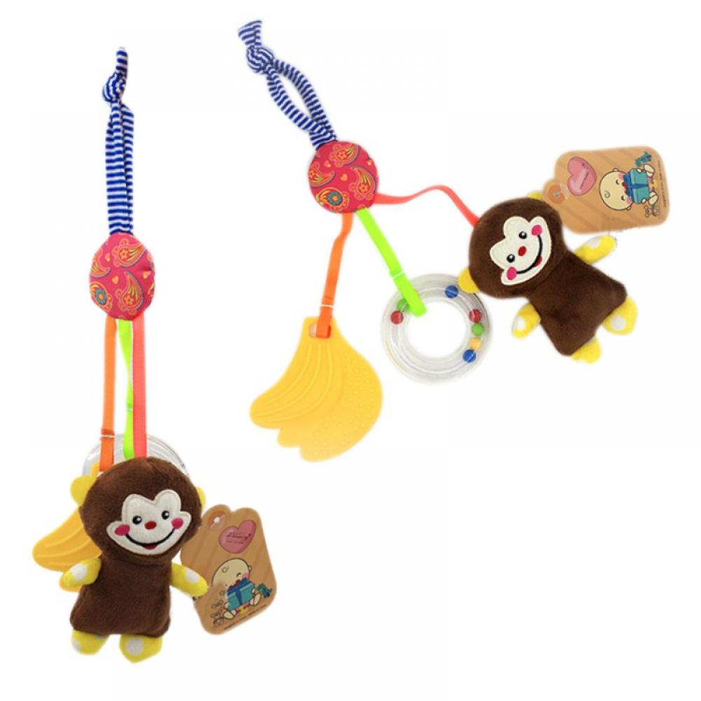Alvage Baby Toys for 3 6 9 12 Months,Hanging Animals Rattles Lion