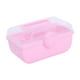 thumbnail image 3 of Caja de almacenamiento de accesorios para el cabello Organizador de accesorios para el cabello para niñas Caja de almacenamiento de joyas Rosa, 3 of 9