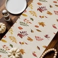 thumbnail image 2 of Thanksgiving Fall Table Runner, Autumn Thanksgiving Kitchen Dining Table Decoration for Home Party Decor 13x120 Inches, 2 of 9