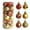 D, variant on Daiosportswear 24-Pack 1.2in Flocked Beaded Christmas Balls,Plastic Hanging Ornaments,Unbreakable,Shatterproof,for Christmas Tree/Party/Wedding,Home/Hotel/Restaurant Decor,Tree Baubles