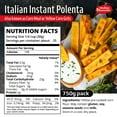 thumbnail image 5 of Molino Rossetto Instant Polenta - Italian Yellow Cornmeal Flour for Baking and Cooking - Instant Polenta From Italy - Also Known as Yellow Corn Grits (1.65 lb/ 750gr) - Pack of 1, 5 of 6