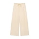 thumbnail image 4 of HH TRAF Pantalones largos de pierna ancha con cintura elástica y bolsillos laterales con cordones y lazo de 5 colores sólidos para mujer, 4 of 5