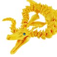 thumbnail image 2 of Figura Dragón Articulada Impresa en 3D Creativa Con Ojos para Autismo TDAH, 2 of 8