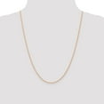 thumbnail image 2 of 14K Rose Gold chain Rope Cable 24 in 1.15 mm 1.15mm Carded, 2 of 6
