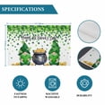 thumbnail image 6 of St. Patrick's Day Placemats Set of 4, Green Gnomes Spring Lucky Shamrocks Placemats for Dining Table, Place Mats for Kitchen Tabletop, Waterproof Wipeable Dining Table Mats Set, 6 of 9