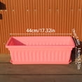 thumbnail image 3 of Self-Watering Window Box Planter Set, 17" Durable Plastic Flower Pots with Drainage Holes & Tools for Indoor/Outdoor Gardening, Balcony, Patio, Windowsill, 3 of 9