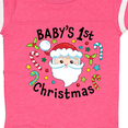 thumbnail image 4 of Inktastic Baby's 1st Christmas Santa with Candy Canes Boys or Girls Baby Bodysuit, 4 of 5