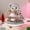 B, variant on Acrylic Snowman Decor Modern Home Decoration Desktop Figurine Holiday Ornament Warm Ambient Light for Living Room Study Office Festive Season Decorations