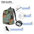 thumbnail image 4 of Yiaed Rich Fish Print Backpack, Premium Laptop Backpack, Travel Backpack for Women, Lightweight Backpacks, Comfortable Back Pack-Small, 4 of 7