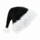 thumbnail image 5 of Sztxj 2 Pcs Black Santa Hat - Deluxe Black And White Christmas Hats Pack compatible Adults, 5 of 5