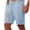 Light blue, variant on Solid Color Men Casual Shorts Sport Pants Homewear
