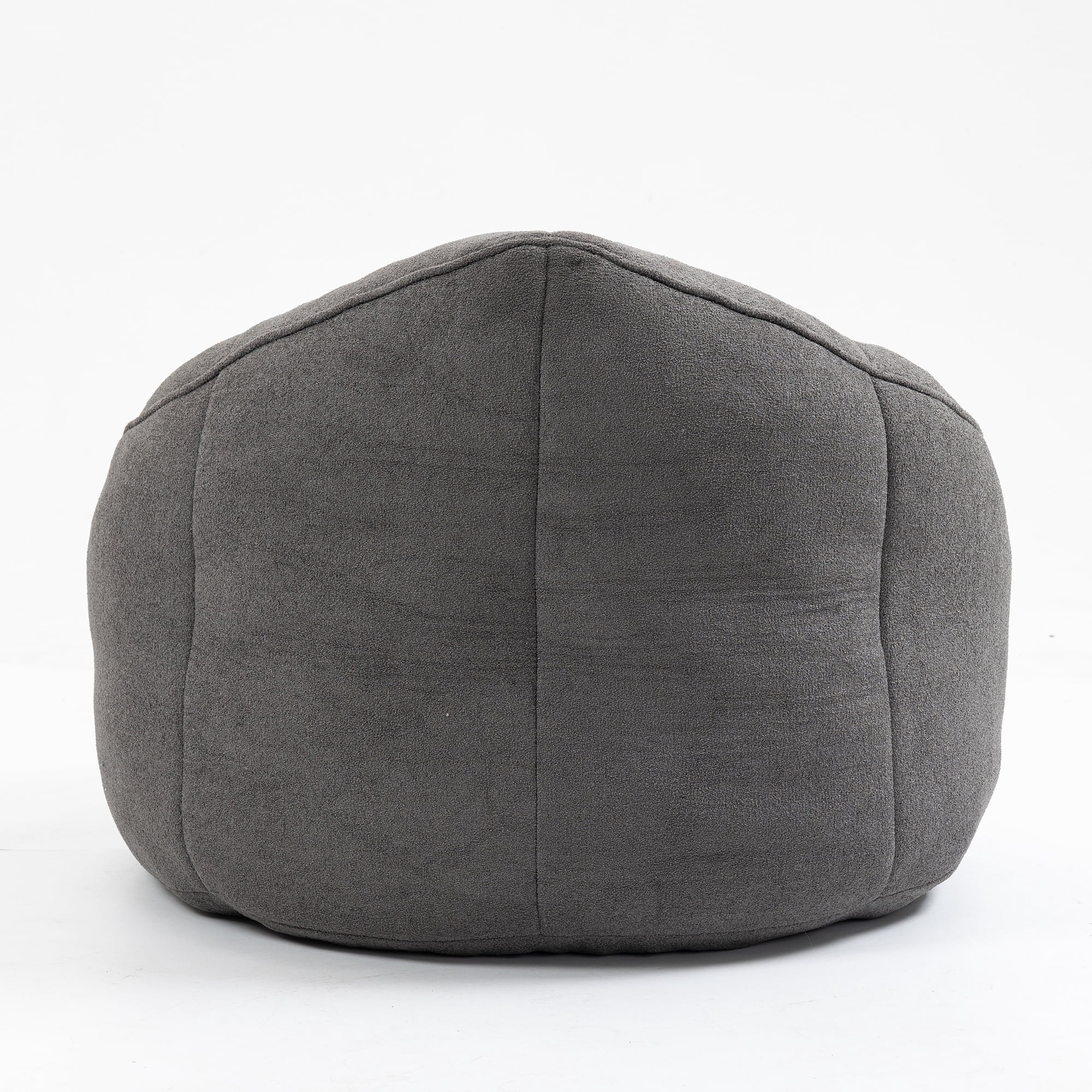 Jopath Bean Bag Chair with Footstool, Lazy Sofa for Adults and Kids, Floor Sofa for Gaming Reading Living Room Bedroom Grey