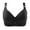 Black, variant on Women's Wirefree Bra Plus Size Soft Cup Bras Seamless Sports Bra Comfortable Breathable Bra Underwear