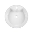 thumbnail image 4 of Lavabo DE CERAMICA REDONDO Gravita LA 1804 165 SOBRECUBIERTA COLOR BLANCO CON rebosadero, 4 of 8