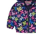 thumbnail image 4 of EnJoCho Kids Fashion Overclothes Toddler Kids Baby Girls Boys Long Sleeve Floral Print Zipper Hooded Coat Jacket Kids Trendy Wear 18-24 Months, 4 of 6