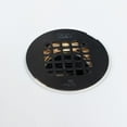 thumbnail image 6 of Oatey 4-1/4 in. Round Snap-Tite Black Matte Snap Strainer, 6 of 8