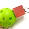 thumbnail image 3 of Parrot Plastic Ball Interactive Hollow Bird Hanging Toy Parrot Hanging Ball, 3 of 10