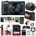 thumbnail image 2 of Canon PowerShot SX740 HS Digital Camera (Black) (2955C001) + 64GB Card + More(International Model), 2 of 6