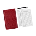 thumbnail image 3 of koolsoo Porte-Cartes de Score de Golf Compact Porte-Cartes de Score de Golf Portable Porte-Livre Rouge, 3 of 9