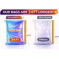 thumbnail image 2 of Diaper Pail Refills Compatible with Diaper Genie and Munchkin Pails | 1280 Count (4-Pack,320 Count), 2 of 4