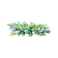 thumbnail image 2 of Centro de mesa con guirnaldas de ratán con huevos de pascua y vegetación, decoración multicolor primaveral para fiesta de Pascua, repisa, chimenea y decoración del hogar, 2 of 6