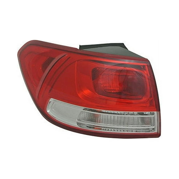 Left Driver Side Tail Light Assembly - Compatible with 2016 - 2018 Kia Sorento 2017