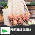 thumbnail image 5 of LIOOBO 100Pcs Green Mesh Produce Bags Reusable Vegetable Storage Net Bags for Grocery Shopping and Kitchen Use, 5 of 7