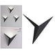 thumbnail image 4 of Luces LED triangulares Colco de pared interior luz fría negra, 4 of 8