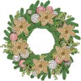 thumbnail image 1 of 5D DIY Taladro en Forma Especial Parcial Corona Navidad 30x30cm, 1 of 9