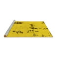thumbnail image 2 of Ahgly Company Machine Washable Indoor Rectangle Abstract Yellow Modern Area Rugs, 7' x 9', 2 of 4