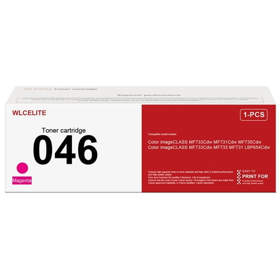 046 Magenta Toner Cartridge Compatible for Canon 046 Toner Cartridges For MF733 MF731