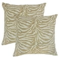 thumbnail image 3 of The Pillow Collection Set of 2  Ksenia Animal Print Throw Pillows in Siberian, 3 of 4