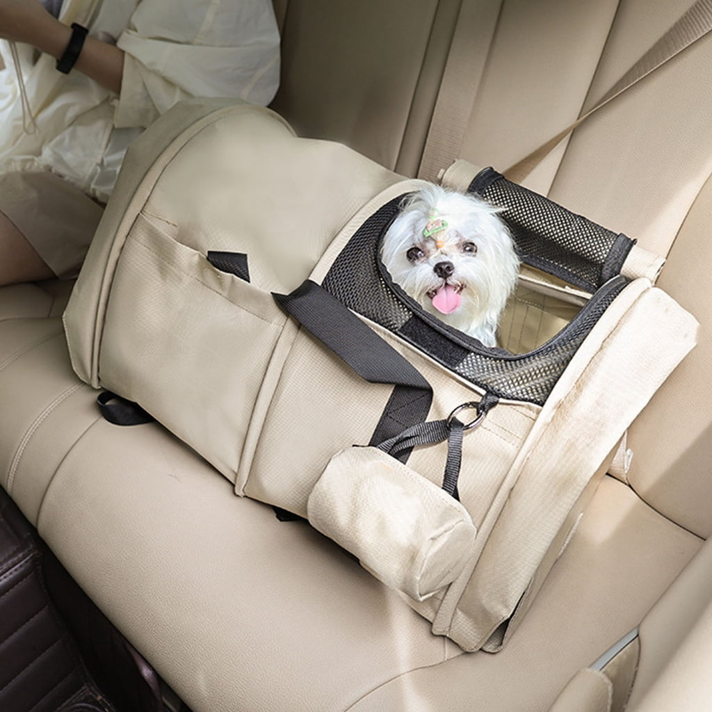 Miiottaa Foldable Dog Carrier Backpacks Convertible High Capacity Tear Resistant Polyester for Hiking Camping Trip